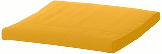 Подушка на стул икеа поэнг, 60 х 53 см, шифтебу желтый