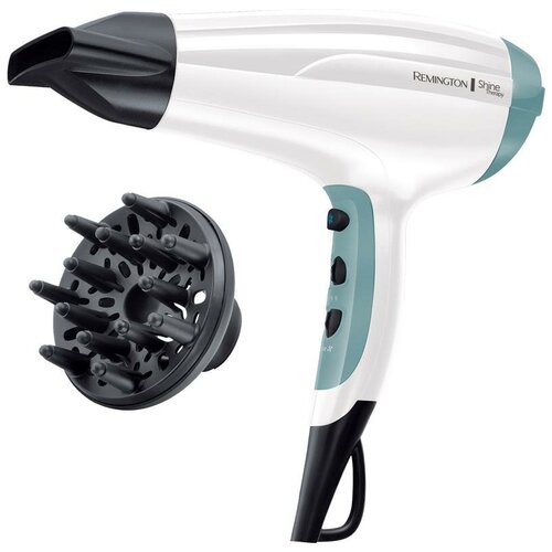 Фен Remington D5216 Shine Therapy, белый фен remington shine therapy pro ac9300