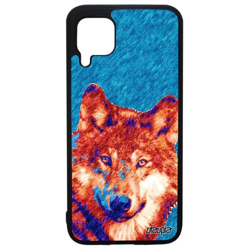 фото Чехол для смартфона huawei p40 lite, "дикий волк" хищник лютый utaupia