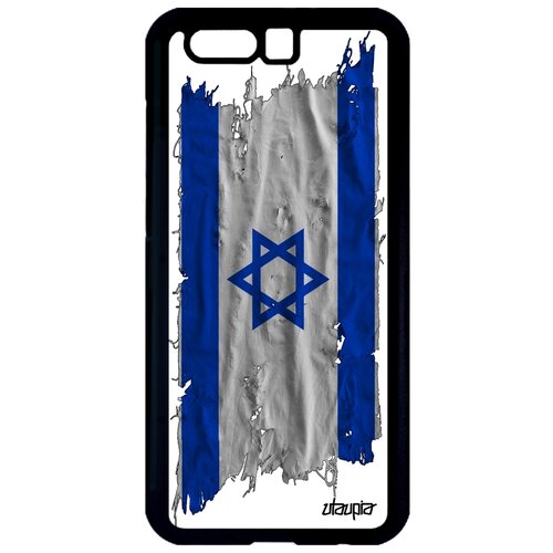 фото Чехол на honor 9, "флаг израиля на ткани" страна патриот utaupia