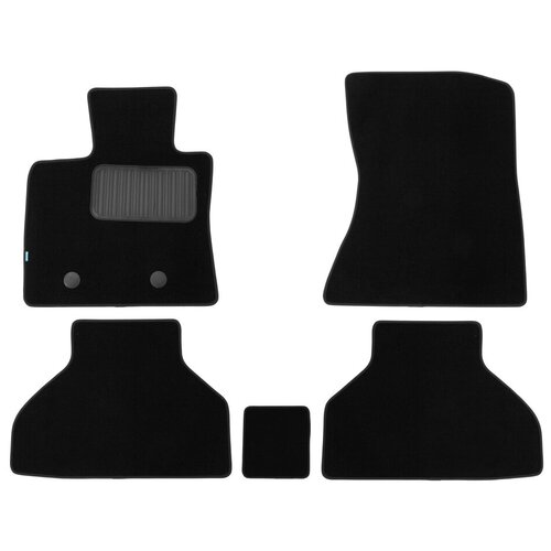 фото Коврики в салон klever premium bmw x5 2007-2013, внед., 5 шт. (текстиль)