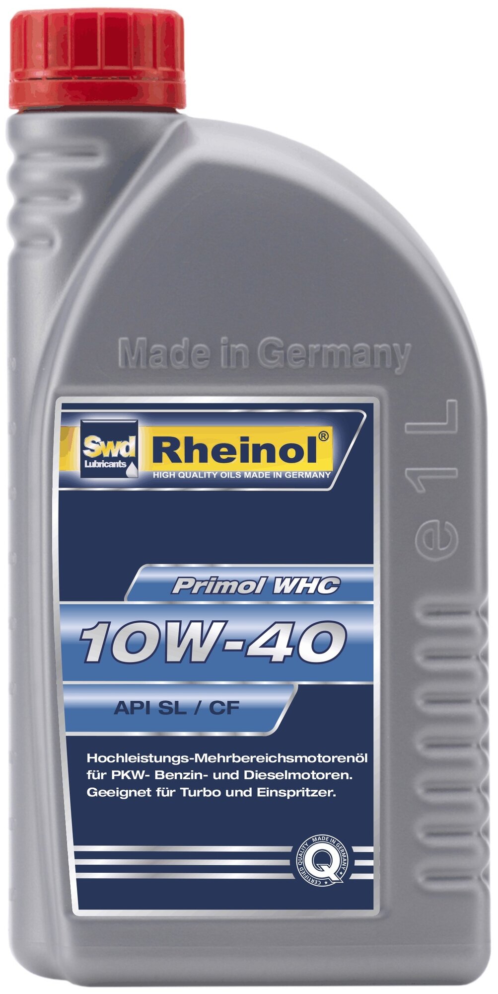 SWD Rheinol Primol Whc 10w-40 П/С 1л