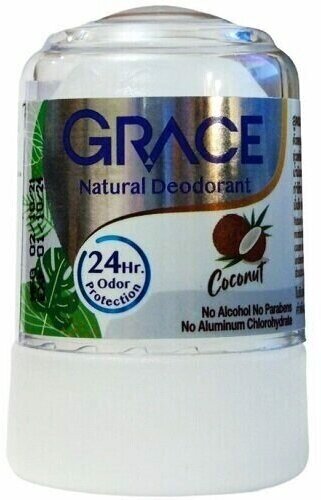 Дезодорант кристаллический «Кокос» Grace Natural Deodorant Coconut 50g