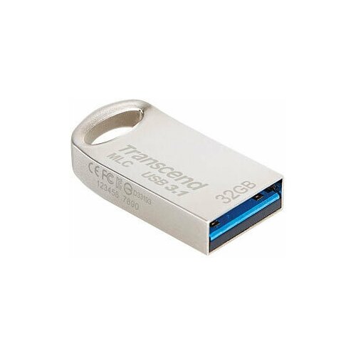 Флеш накопитель 32GB Transcend JetFlash 720S, USB 3.1, MLC, Cеребристый (TS32GJF720S)