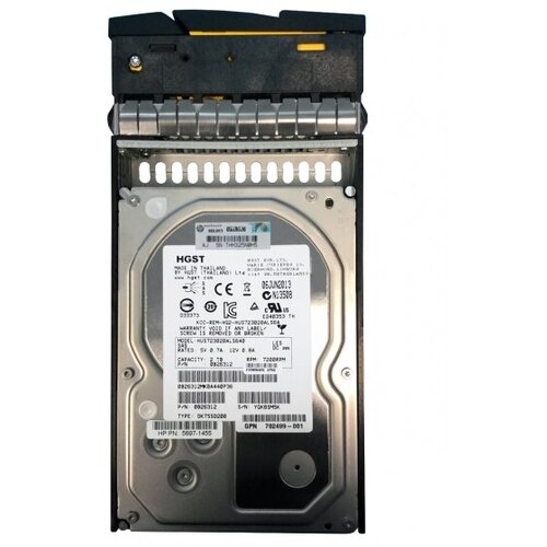 Жесткий диск HP 5697-1455 2Tb 7200 SAS 35 HDD 9741500₽