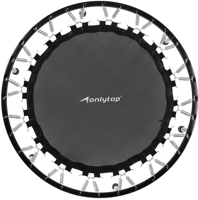 Батут детский ONLYTOP, d=97 см, цвет оранжевый