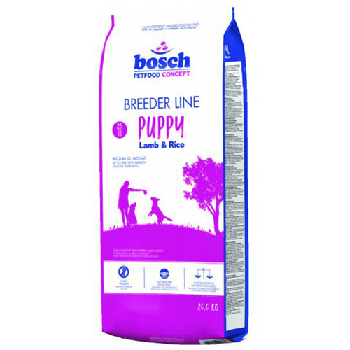 Сухой корм для щенков Bosch BreederLine Puppy Lamb & Rice 20 кг