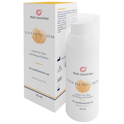 MedicControlPeel пилинговый крем Block Age Peel Cream, 35 мл