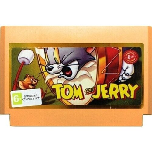 Картридж Игра 8bit Tom & Jerry