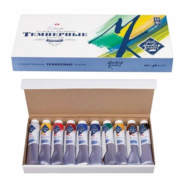 Набор темпера Мастер Класс 10*46 мл — фото 1