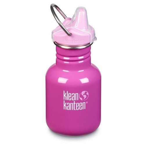 фото Детская бутылка klean kanteen kid classic sippy 12oz (355 мл) sugarplum fairy