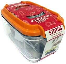 STATUS Контейнер вакуумный VAC-REC-05, 9x15.5 см, orange