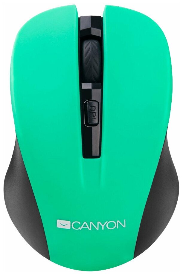 Мышь Canyon CNE-CMSW1GR зеленый .
