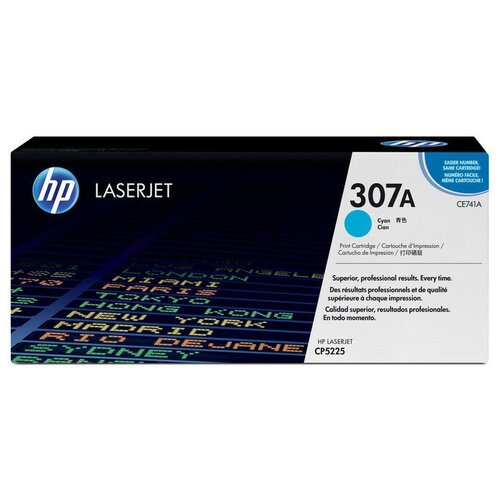 HP Inc. Картридж Cartridge HP 307A для CLJ CP5225, синий (7 300 стр.) (CE741A) картридж hp c9450a 800 стр серый