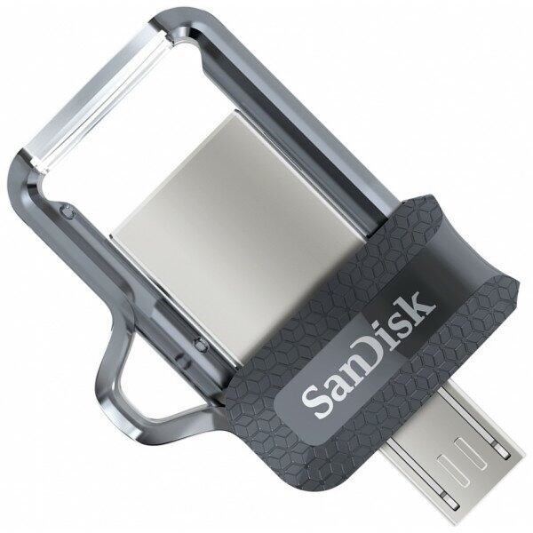 Флешка USB SANDISK Ultra Dual 64Гб, USB3.1, черный [sddd3-064g-g46] - фото №15