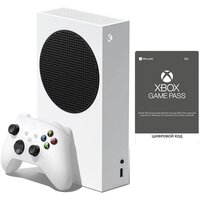 Игровая приставка Microsoft Xbox Series S 512 ГБ + Game Pass на 1 месяц