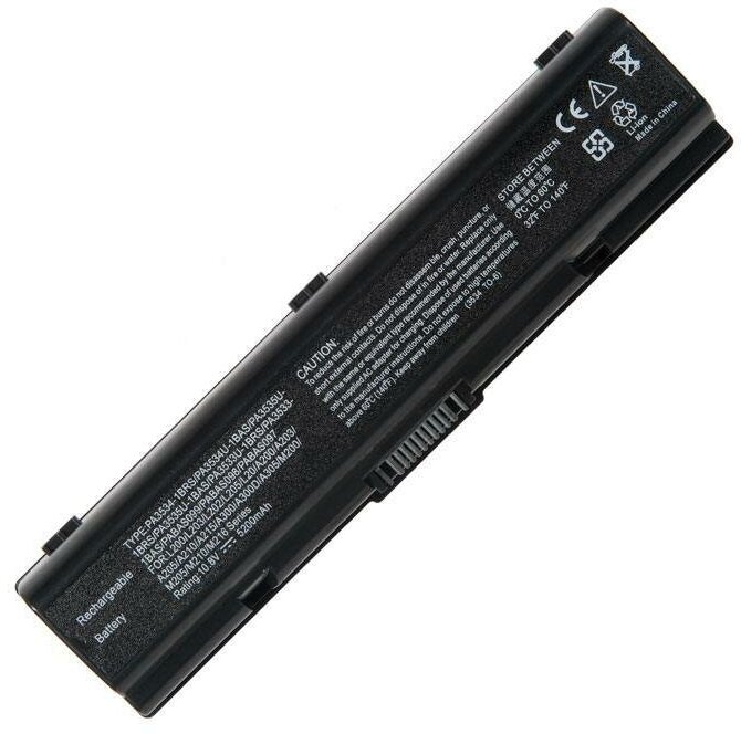 Аккумулятор для ноутбука Toshiba Satellite A200 A210 A300 A305 A350 A355 A500 L300 L305 L500 L505 L550 L555 M200