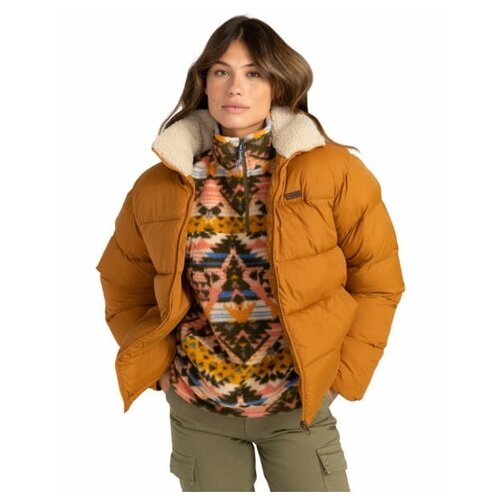 фото Куртка billabong january puffa, размер l, коричневый