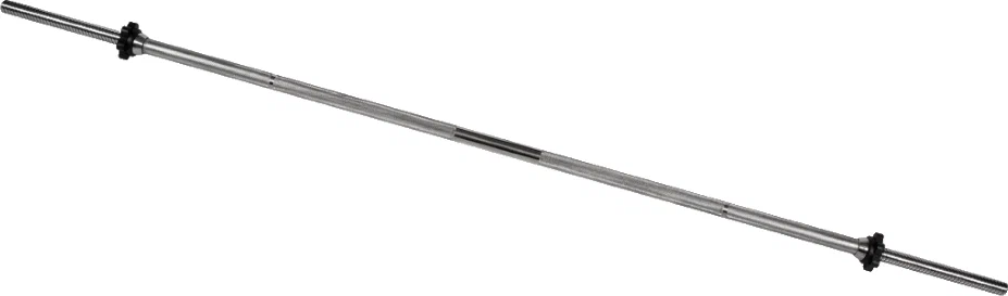 Гриф прямой MB Barbell MB-BarM30-1800B 8.6 кг серебристый