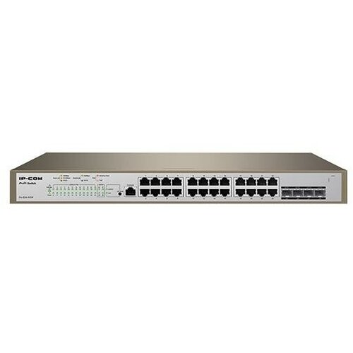 Коммутатор 24PORT 1000M POE 2SFP PRO-S24-410W IP-COM