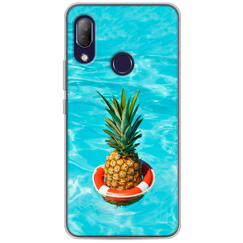 фото Силиконовый чехол ананас в бассейне на htc u19e / эйчтиси u19e case place