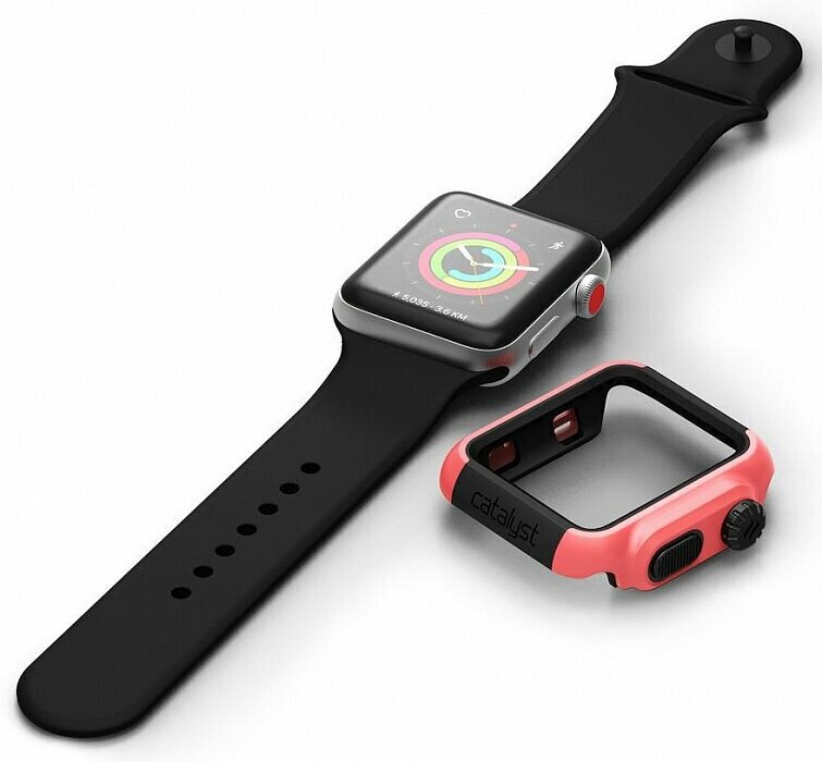 Чехол Catalyst Impact Protection (CAT42DROP3COR) для Apple Watch/Series 2/3 42mm (Coral)