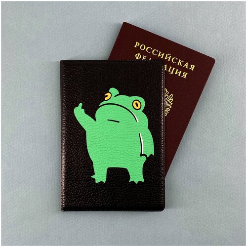 Обложка для паспорта Fan Stuff, черный