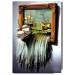 Папертоль «Море в картине», Магия хобби, 40x60 см - изображение