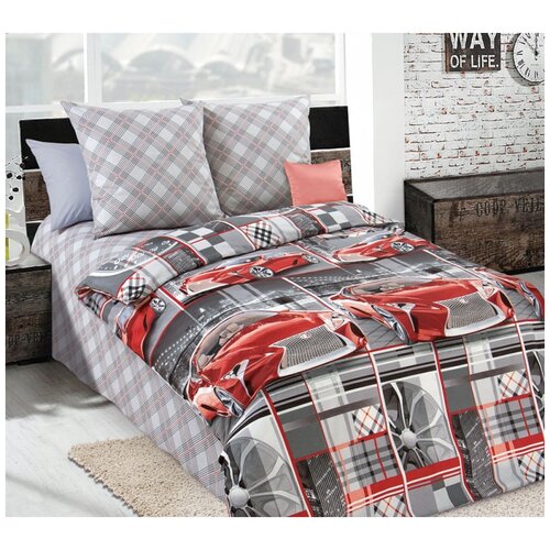 фото Постельное бельё детский 1,5 спальный дб-65 серый дб-65-282 valtery