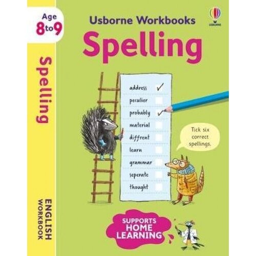 Usborne Workbooks: Spelling 8-9