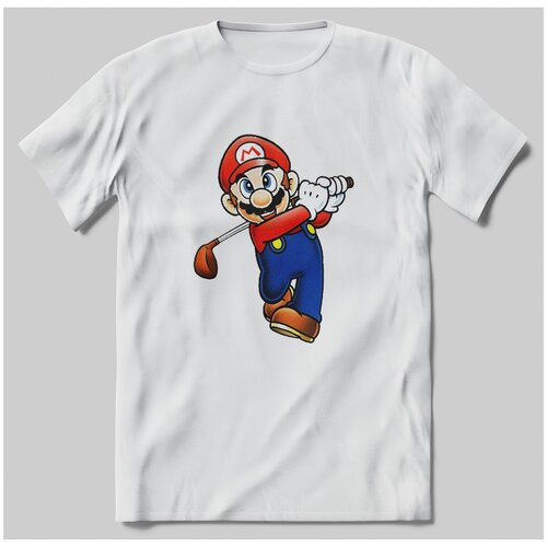фото Футболка с принтом mario - 52 brut-shop
