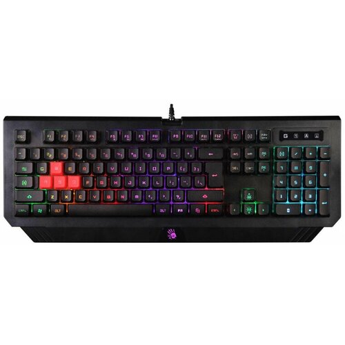 Клавиатура A4TECH Bloody B125N черный USB Multimedia for gamer LED 242500₽