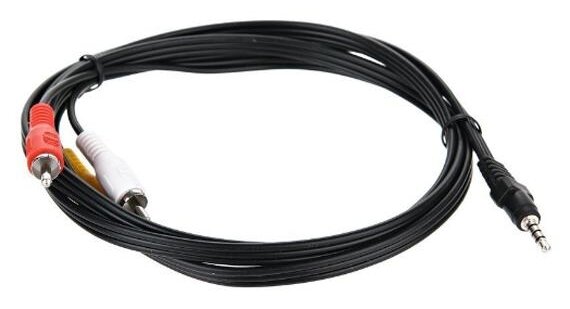 Кабель Telecom 3.5 Jack (M)/3 RCA (M)