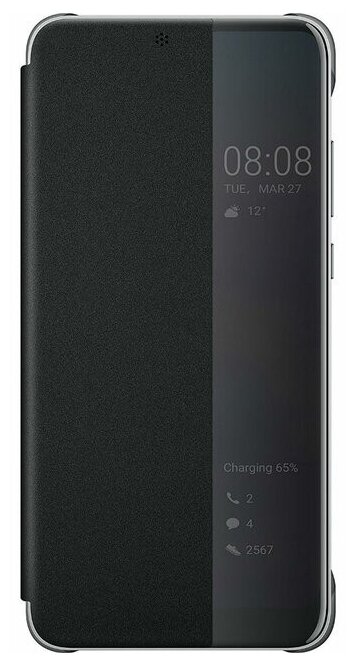 Чехол HUAWEI 51992399 для Huawei P20, черный