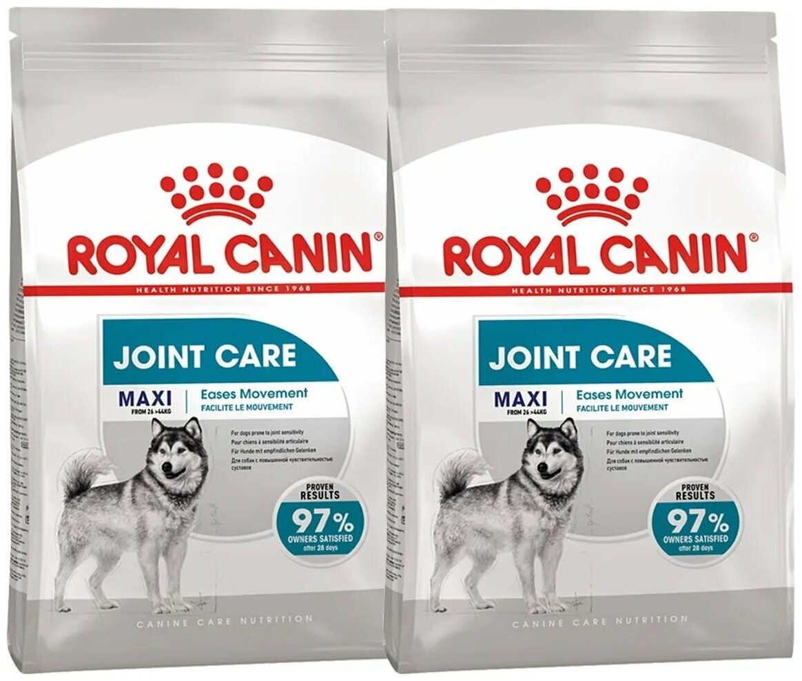 Сухой корм ROYAL CANIN MAXI JOINT CARE для взрослых собак крупных пород при заболеваниях суставов (3 + 3 кг)