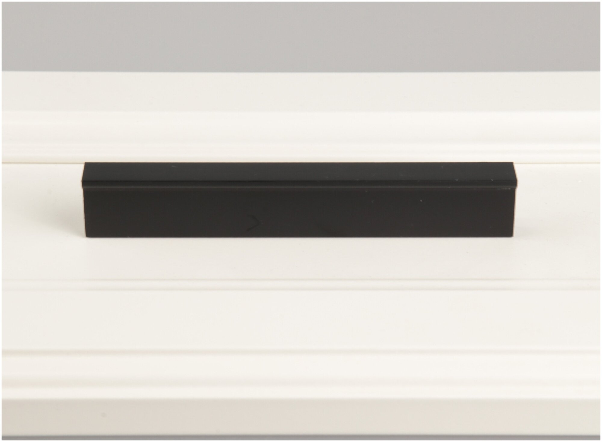 Ручка мебельная скоба 128 мм, RS.1011.A.128.BK , черный - фотография № 2