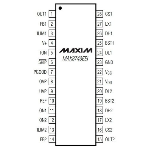 Микросхема MAX8743EEI