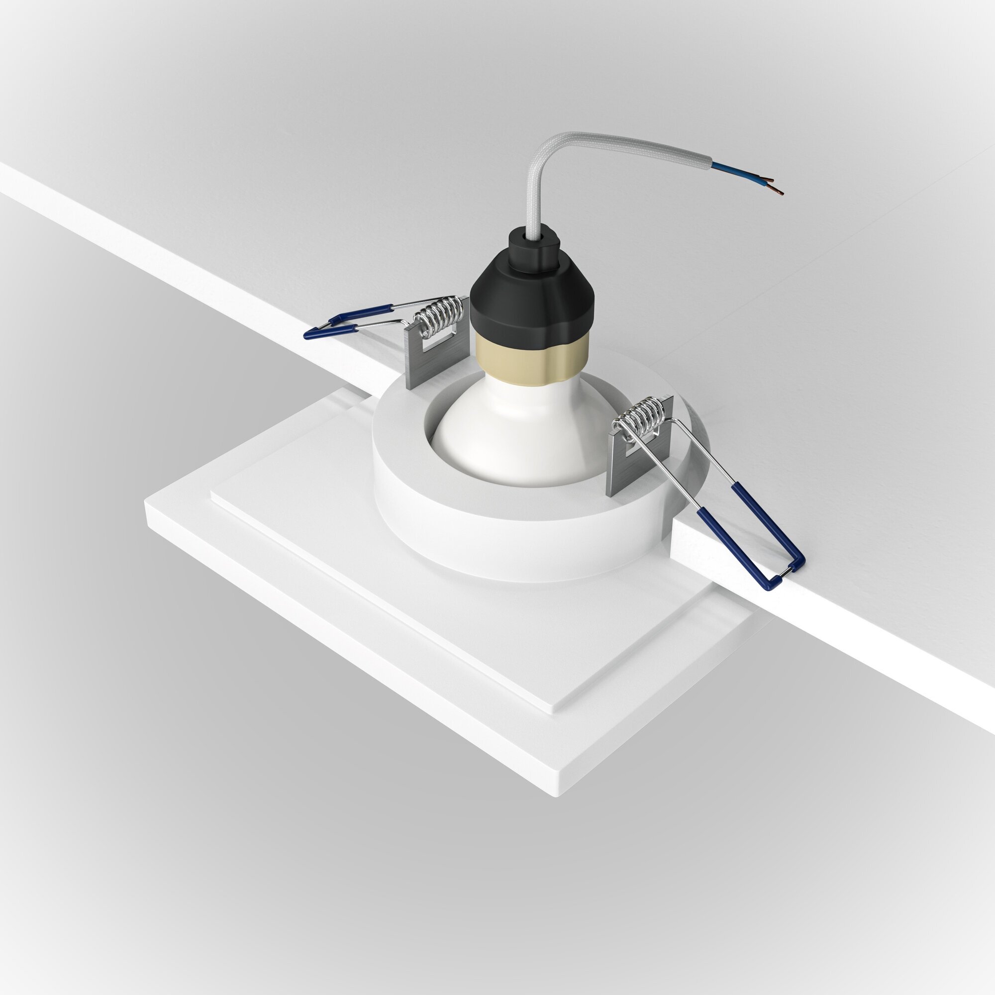 Встраиваемый светильник Maytoni Technical Gyps Modern DL005-1-01-W - фотография № 8