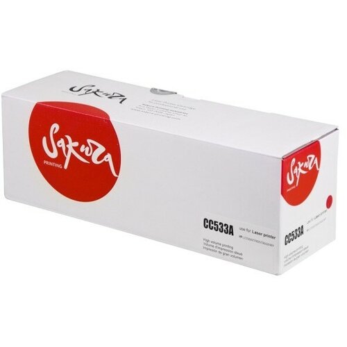 Картридж CC533A (304A) Magenta для принтера HP LaserJet CM 2320n MFP; CM 2320nf MFP; CM 2320fxi MFP cc533a cartridge 718m sakura совместимый пурпурный тонер картридж для hp color laserjet cm 2320 c