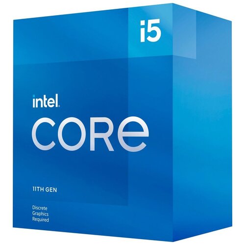 Процессор Intel Core i5-11400F LGA1200, 6 x 2600 МГц, BOX процессор intel core i5 11400f lga1200 6 x 2600 мгц oem