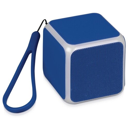 Портативная колонка Cube с подсветкой синий 315600₽
