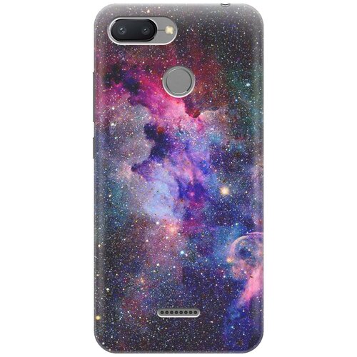 фото Gosso ультратонкий силиконовый чехол-накладка для xiaomi redmi 6 с принтом "открытый космос"