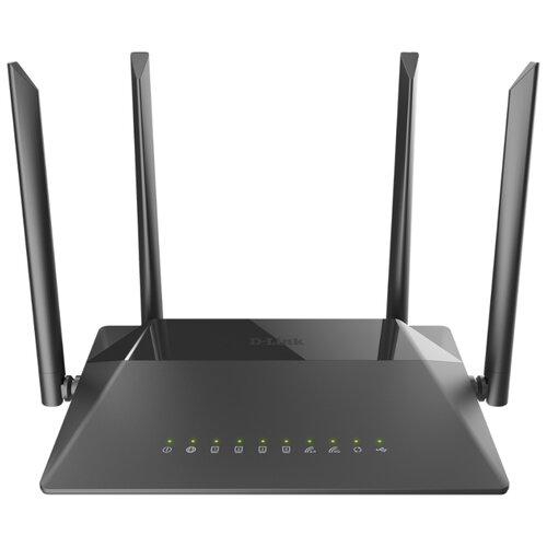 фото Wi-fi роутер d-link dir-825/r2, черный