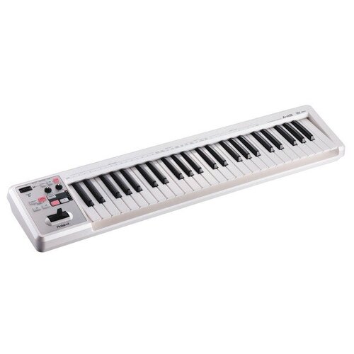 MIDI-клавиатура Roland A-49 roland a49bk 49 клавишный midi клавиатурный контроллер черного цвета a 49 bk a49bk 49 key midi keyboard controller in black a 49 bk