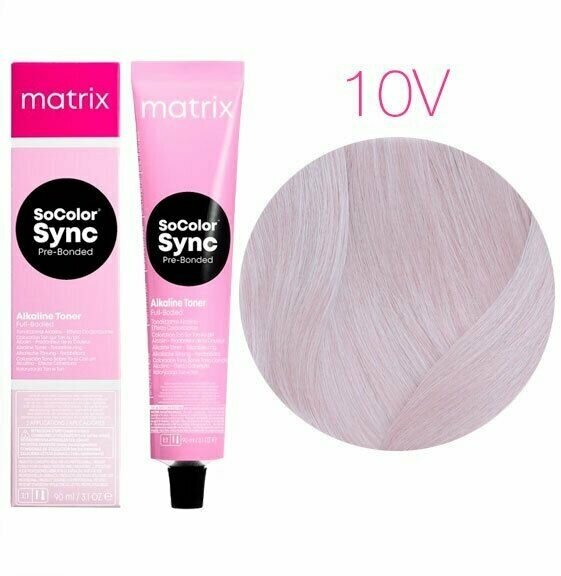 Matrix Color Sync - Крем-краска 11A очень светлый блондин пепельный 90 мл - фото №15