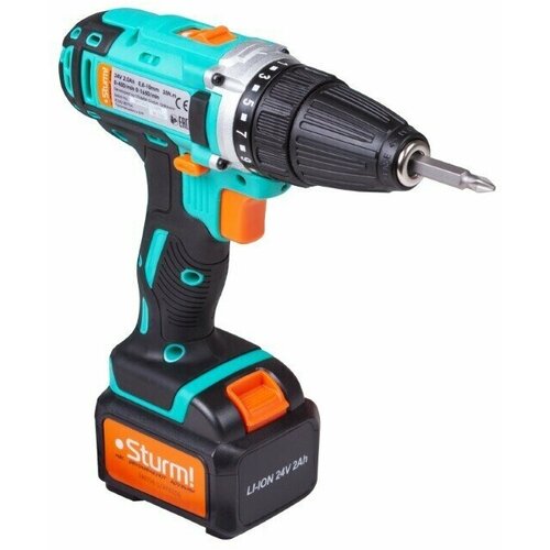 Аккумуляторная дрель-шуруповёрт Sturm CD3224L 929000₽