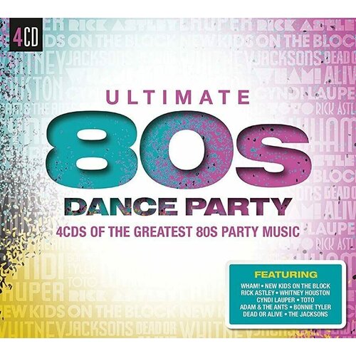V/A-Ultimate. 80s Dance Party*Bonnie Tyler Luther Vandross Rick Astley [Digipak]- < Sony BMG CD EC (Компакт-диск 4шт)