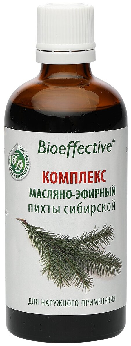 Раствор Bioeffective Комплекс масляно-эфирный пихты сибирской д/нар.прим., 100 мл