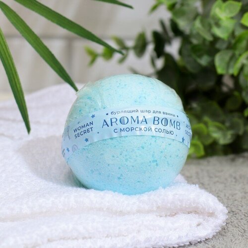 Бомбочка для ванн Aroma Soap Woman Secret, 130 г aroma soap бомбочка для ванн aroma soap for woman 160 г