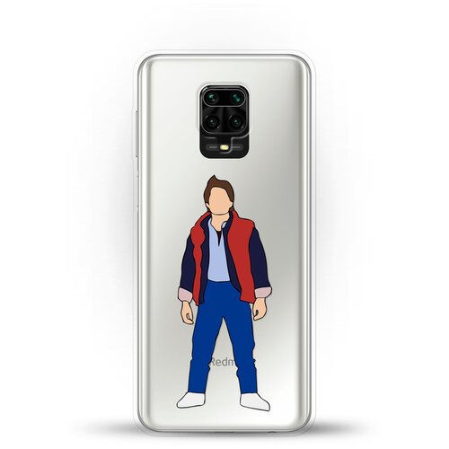 фото Силиконовый чехол марти на xiaomi redmi note 9s andy & paul